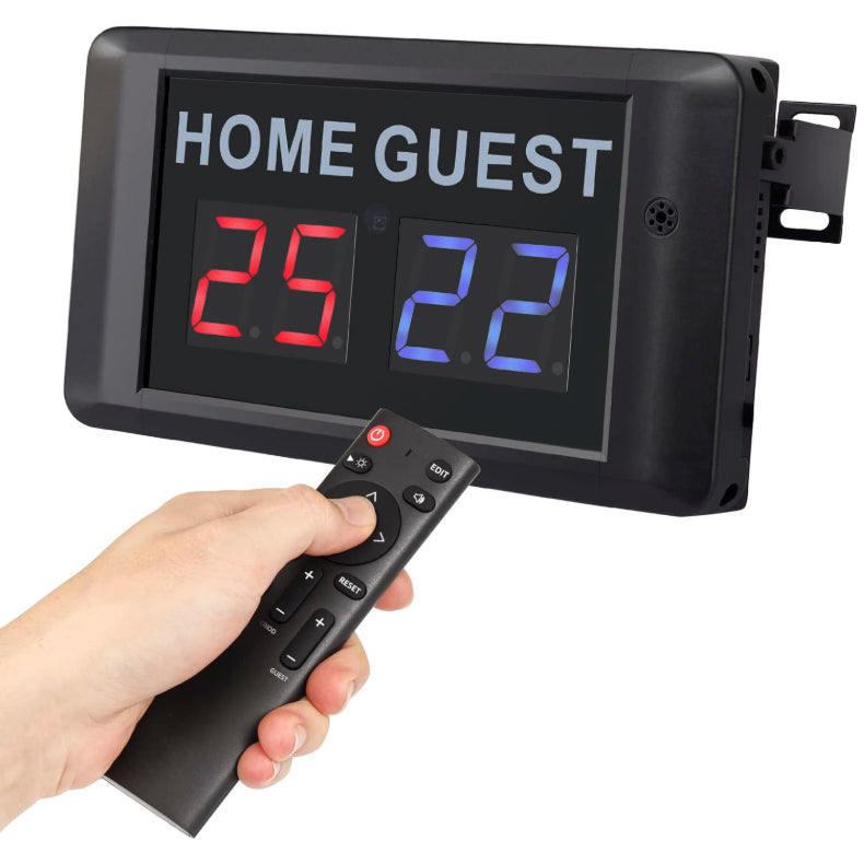 Home/Guest Score Led Basketball Portable Electronic Scoreboard Remote Control Digital Scoreboard