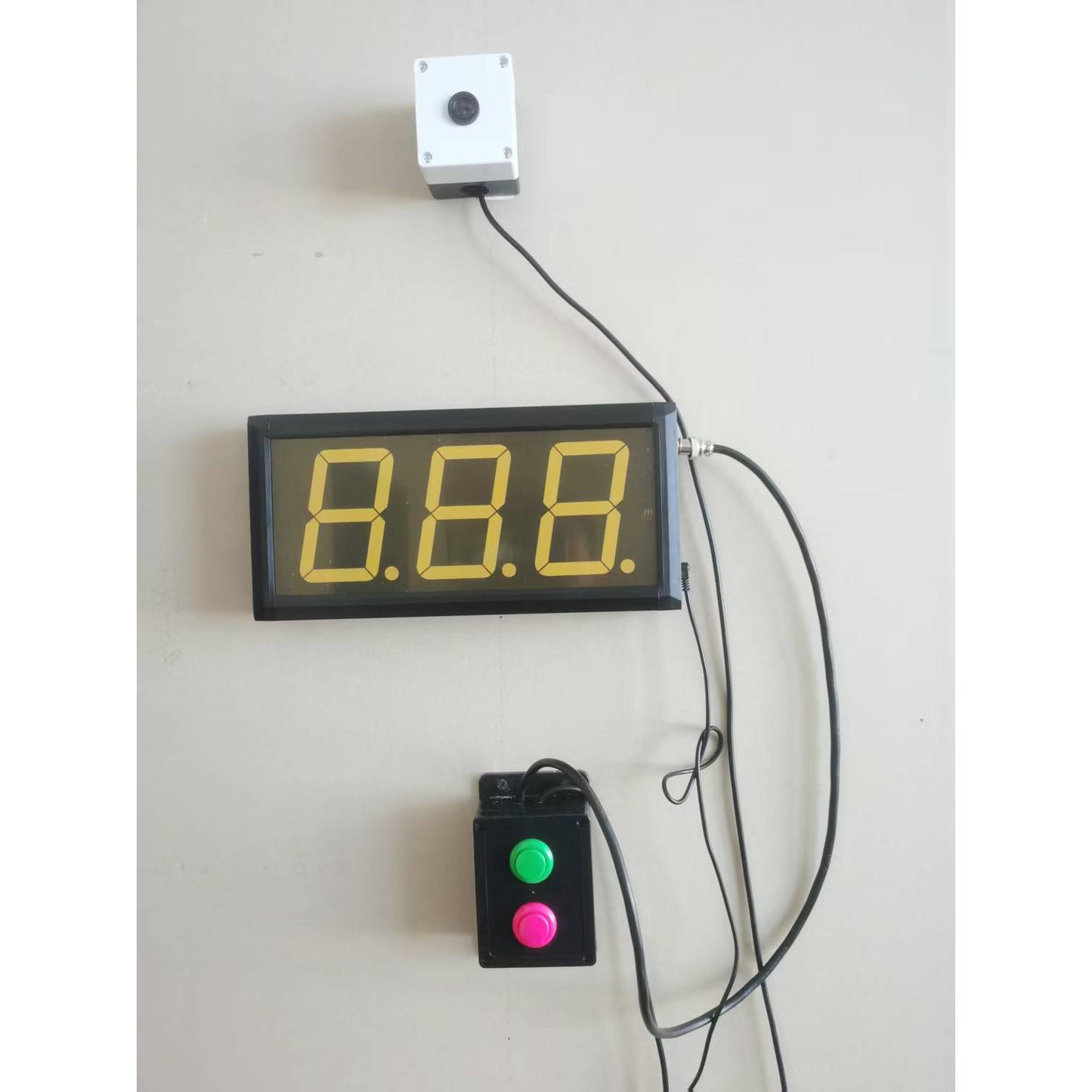 Medicine Ball throw(Medicine Ball Overhead Throw) LED Counter.