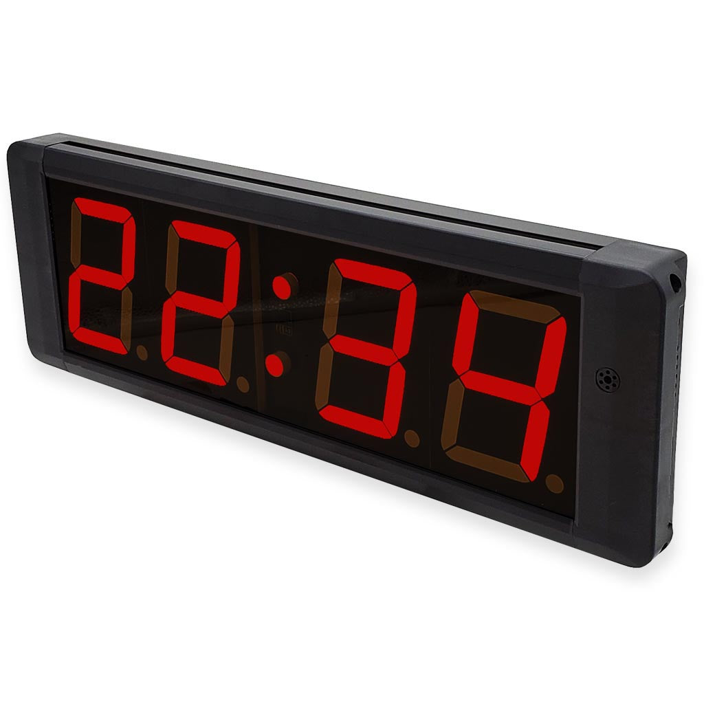 EU Display 4" 4 Digit Red Auto Repeat Countdown Clock With Remote