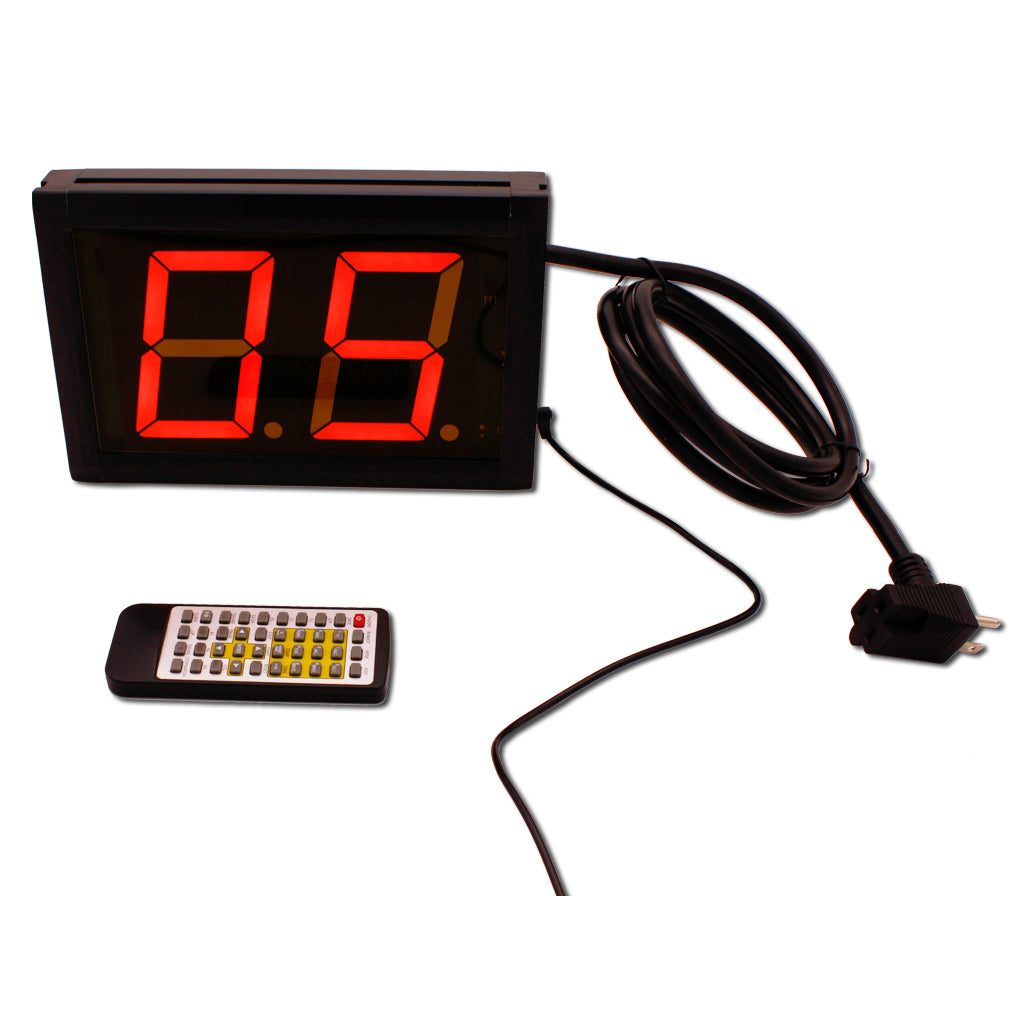 4 Inch 2 Digits shutoff LED Clock
