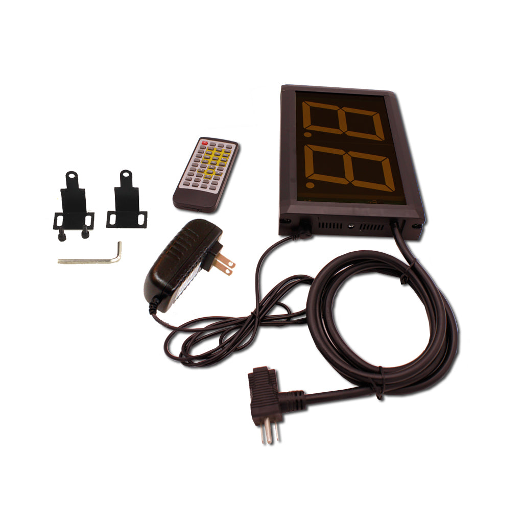 4 Inch 2 Digits shutoff LED Clock