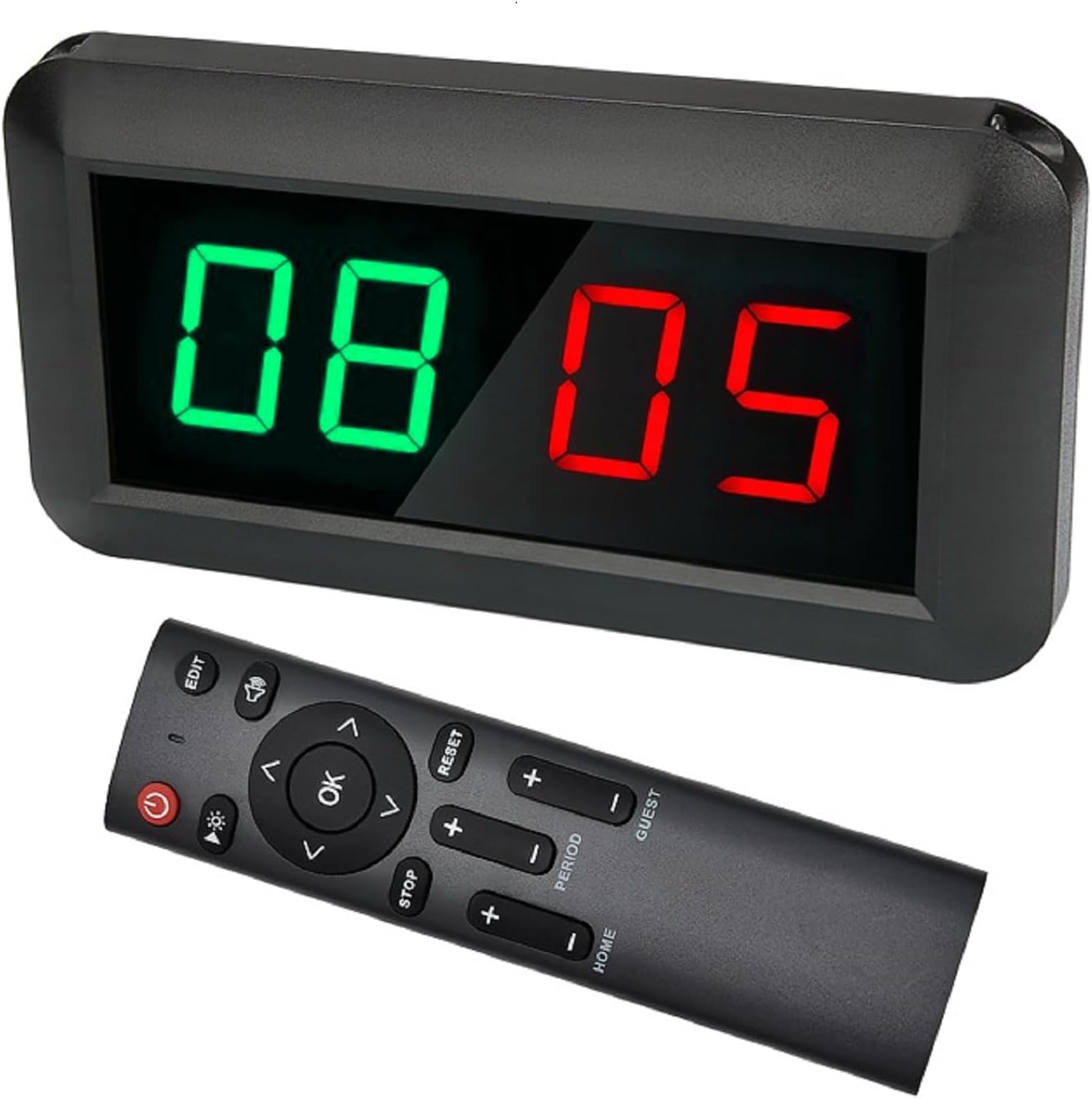 Electronic Scoreboards with Remote, Portable Score Keeper, Digital Scoreboard for Basketball Ping Pong Volleyball Sport