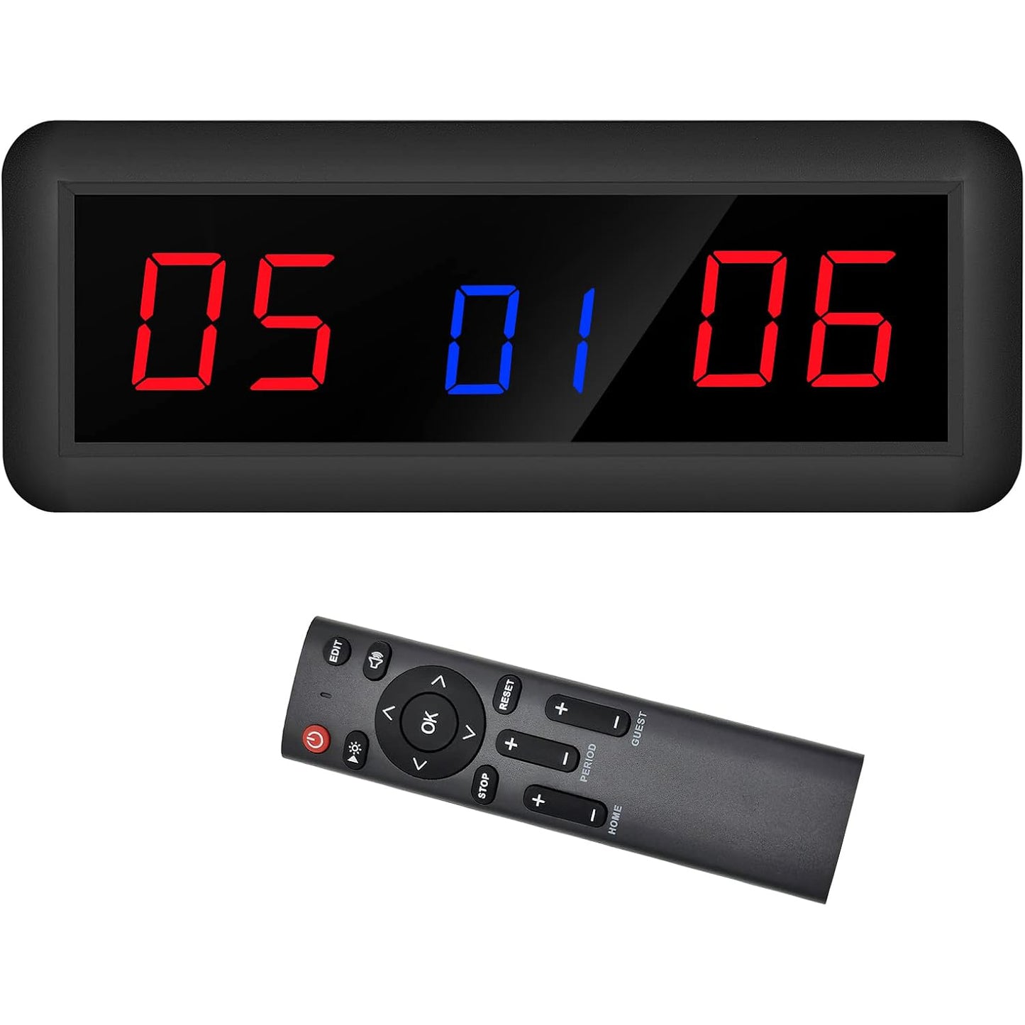 Electronic Scoreboards with Remote, Portable Score Keeper, Digital Scoreboard for Basketball Ping Pong Volleyball Sport