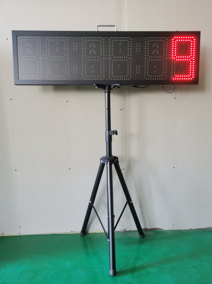 EU 10 Inch 6 Digits Outdoor Single-Sided Workout timer