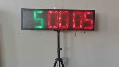 EU 10 Inch 6 Digits Outdoor Single-Sided Workout timer